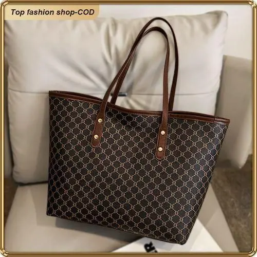 ASHION ASHION Elegant PU Leather Tote Bag For Women Durable Spacious Fashionable