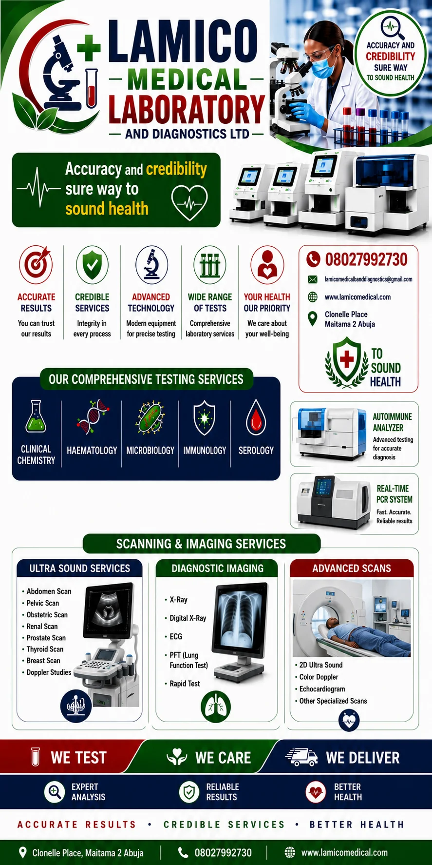 Lamico medical Laboratory and Diagnostics